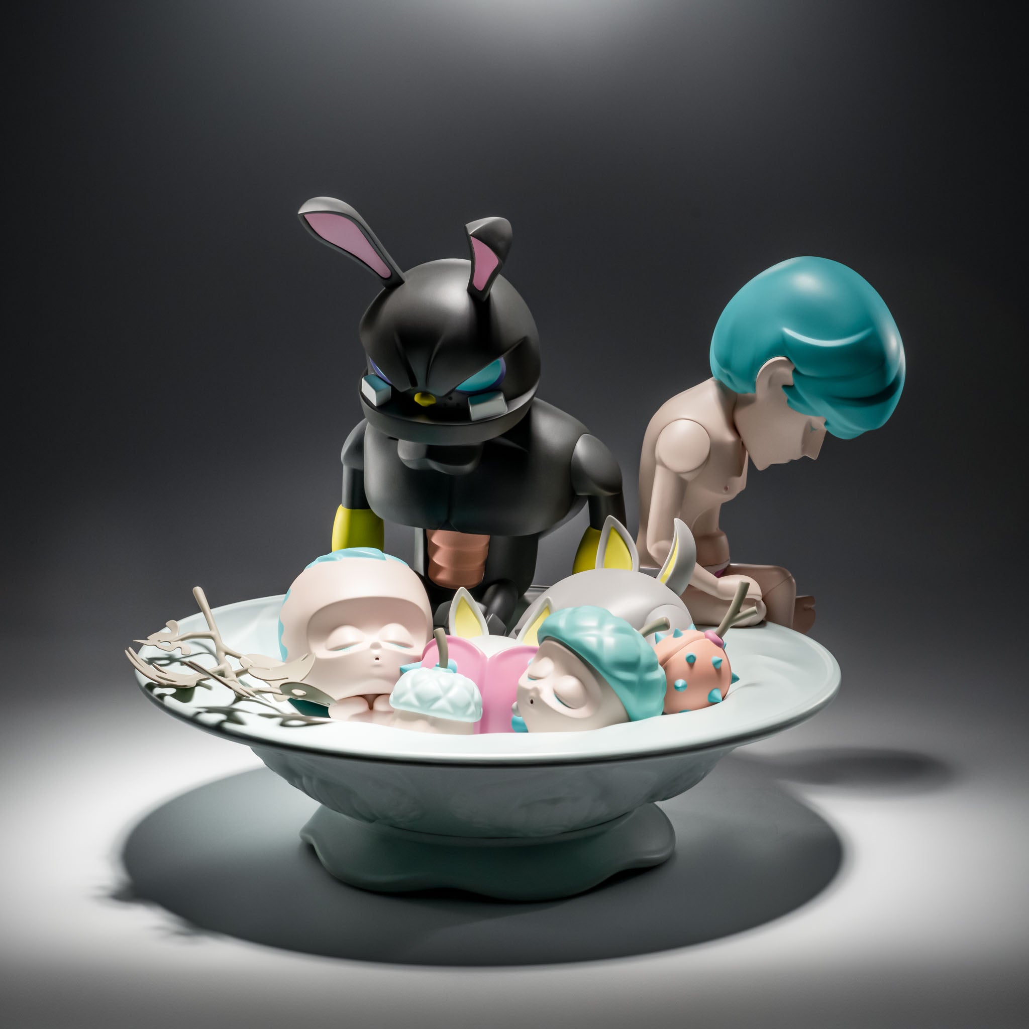 #CHOOSE YOUR EDITION_Lush Fertility Bowl [9 Sculptures + Fruit Bowl]