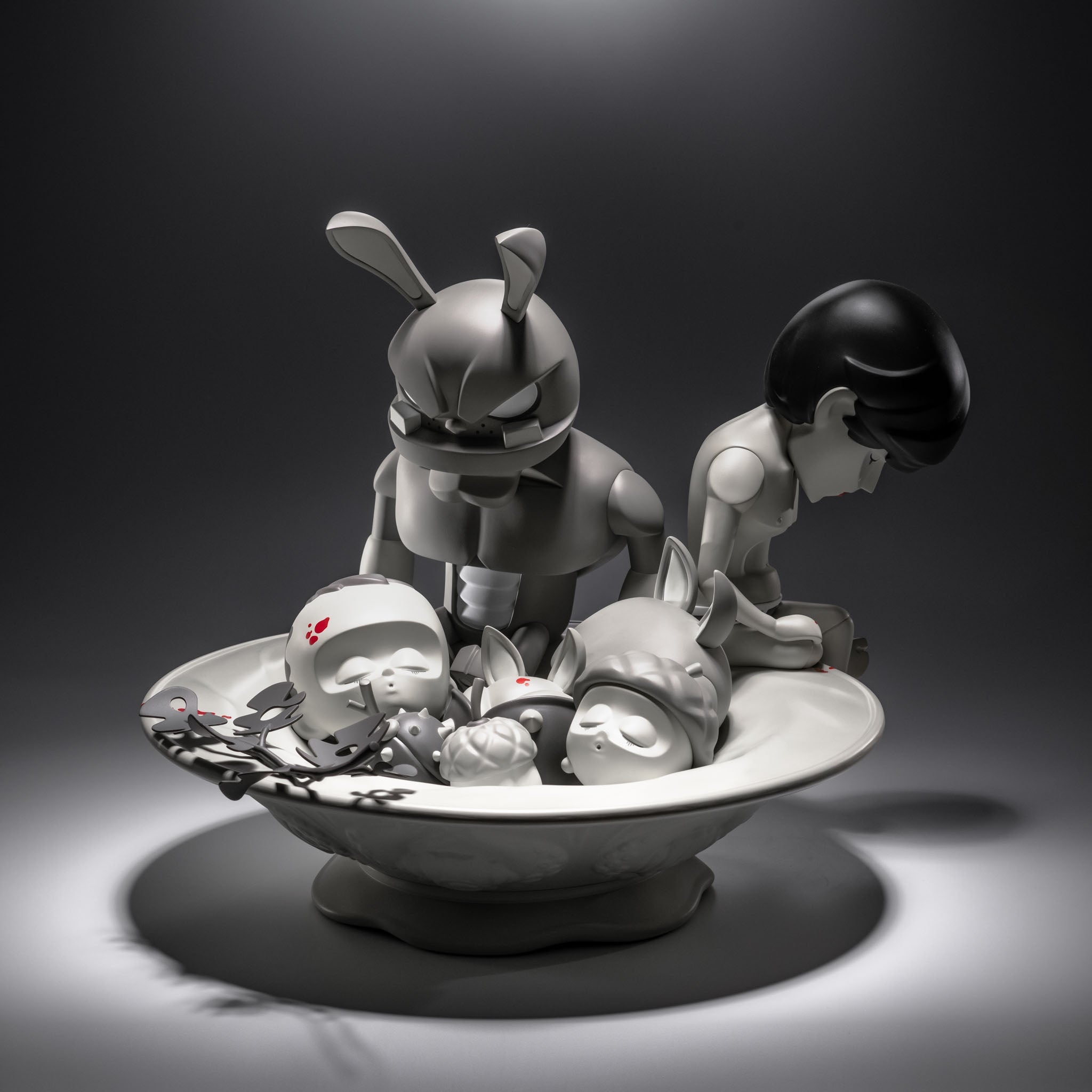 #CHOOSE YOUR EDITION_Pain Fertility Bowl [9 Sculptures + Fruit Bowl]