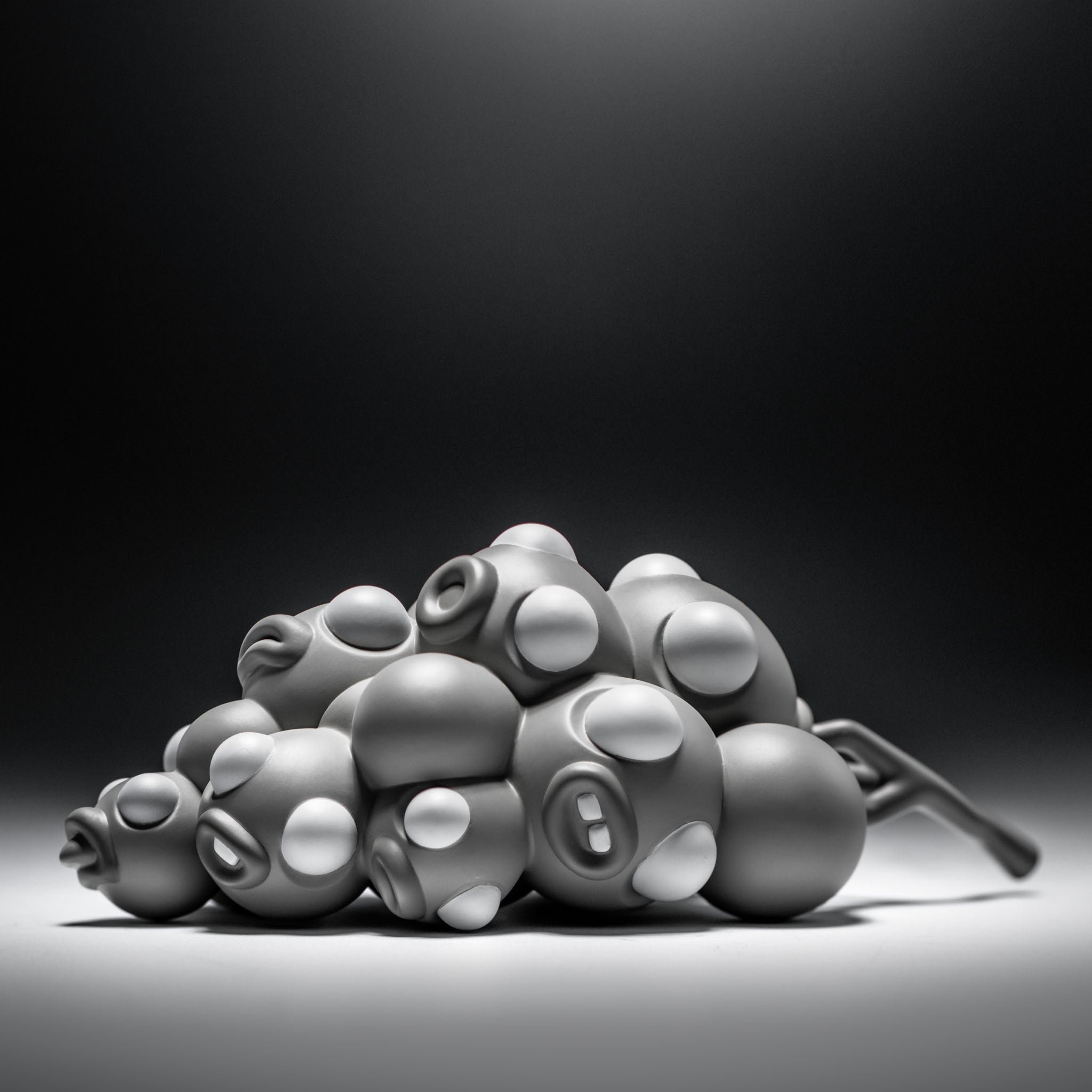 #CHOOSE YOUR EDITION_Pain Abundance Bowl [16 Sculptures + Fruit Bowl]