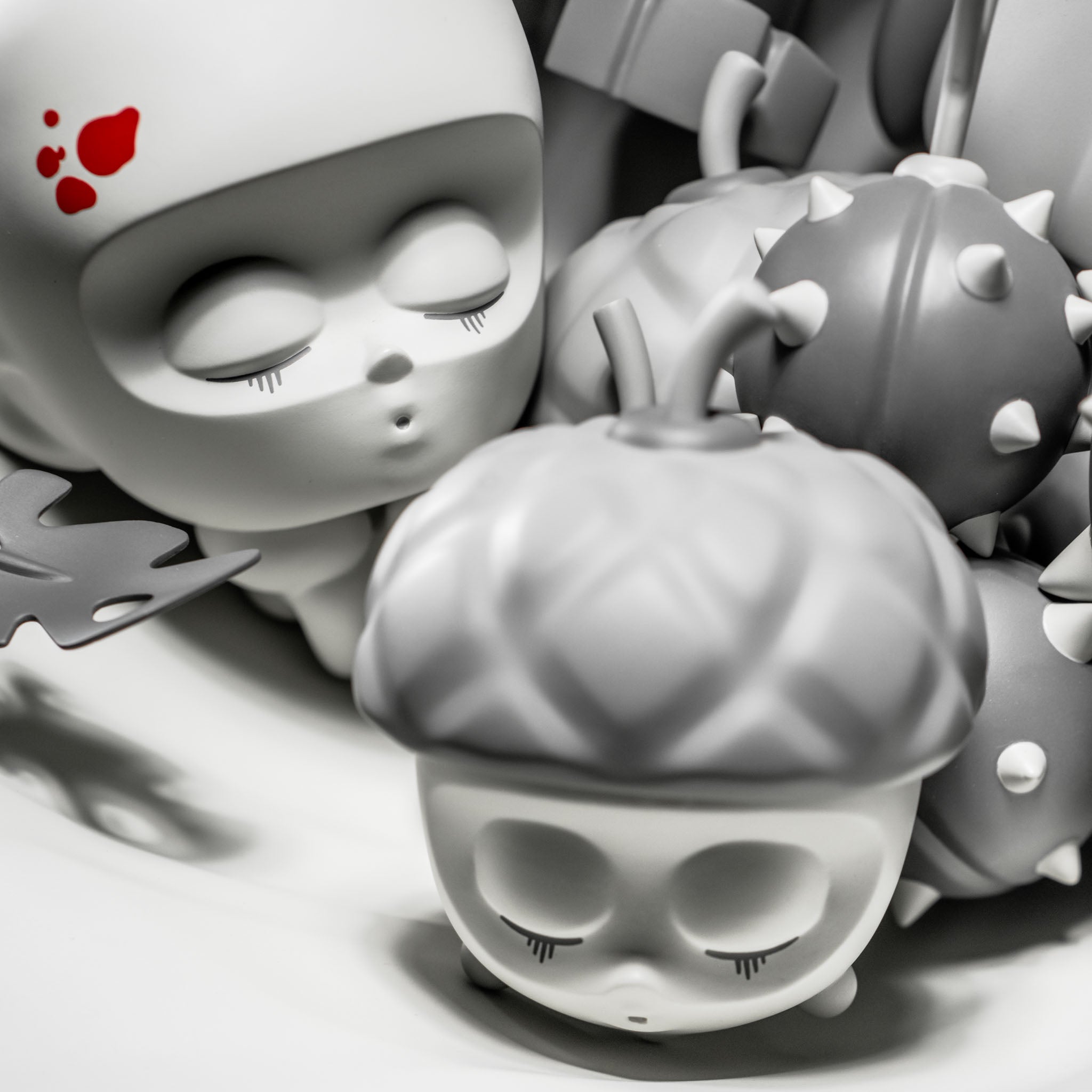 #CHOOSE YOUR EDITION_Pain Abundance Bowl [16 Sculptures + Fruit Bowl]